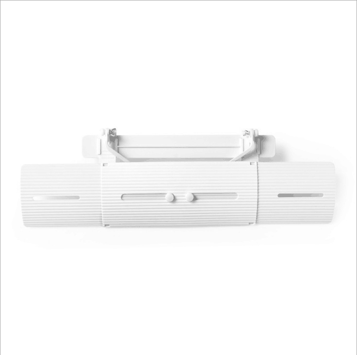 K-STAR ar condicionado defletor condicionador de ar defletor ajustável capa pára-brisa protetor anti-vento em linha reta: white