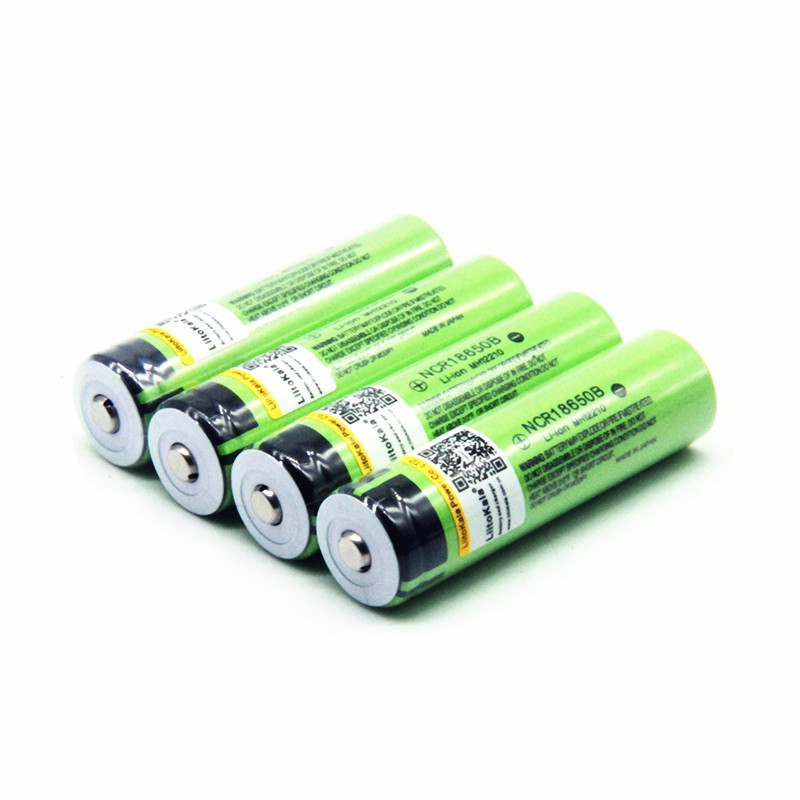 liitokala 18650 3400mah Original NCR18650B 3000 3400 Rechargeable Li-ion battery for for Flashlight