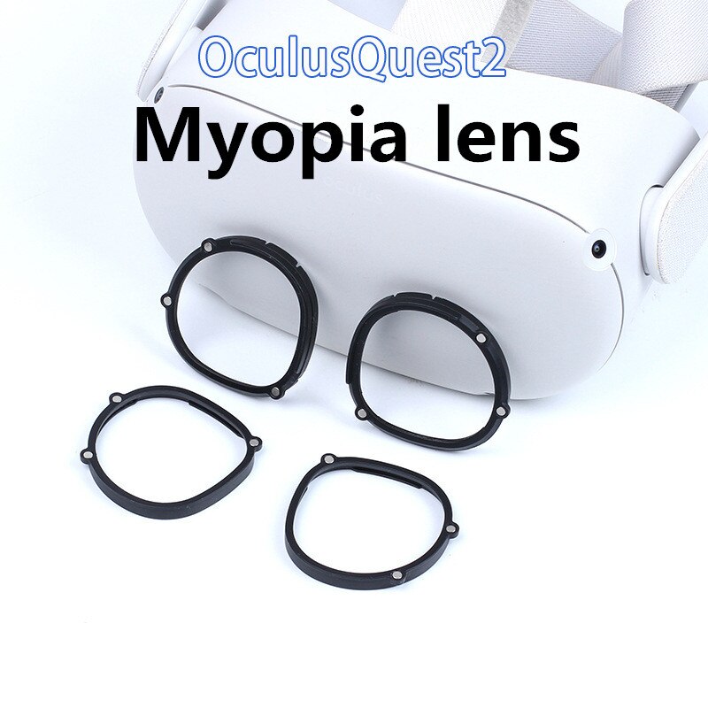 Gafas para miopía Oculus Quest 2 VR magnéticas, lentes azules con Clip de desmontaje rápido, protección para Miopía