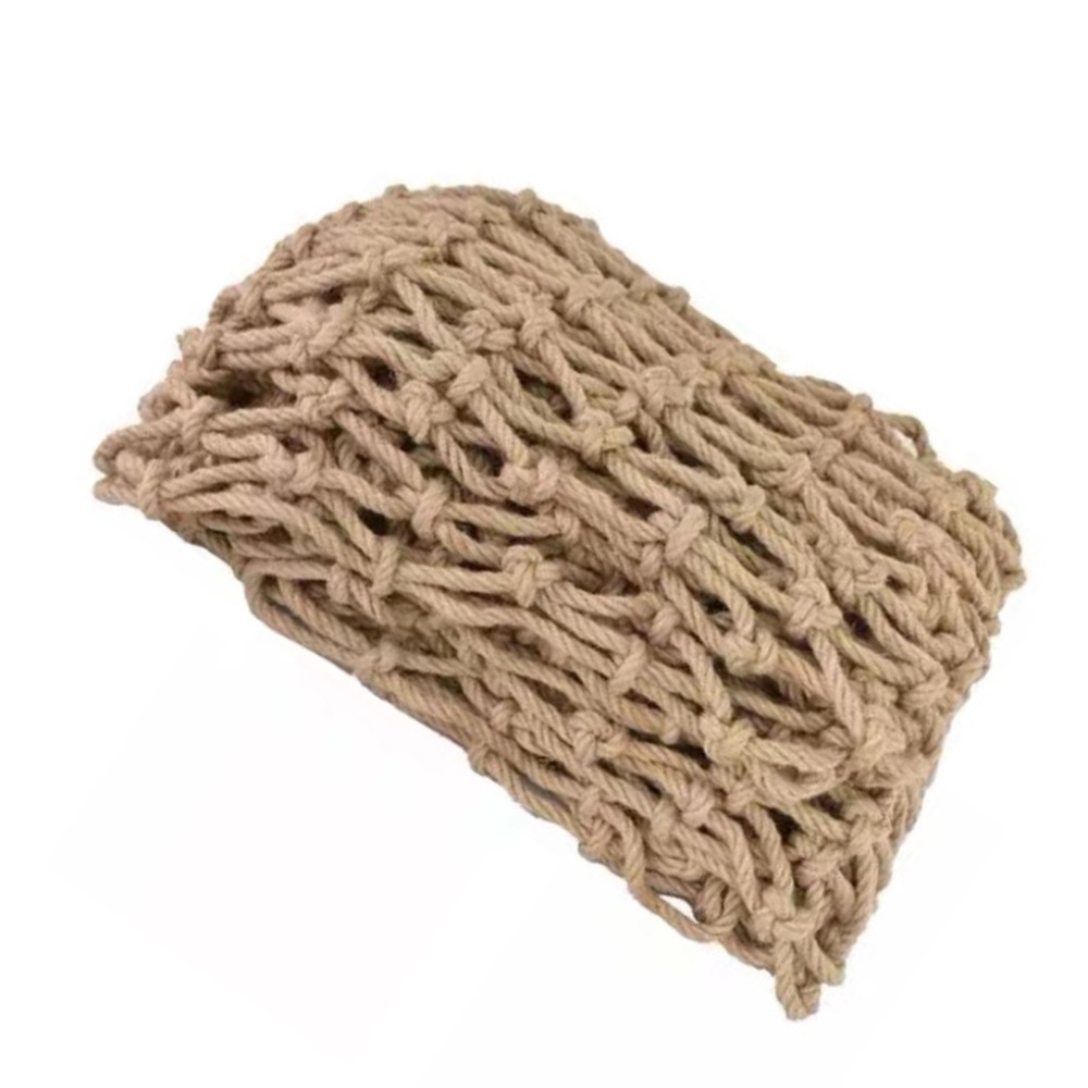 Protege las plantas y las frutas, red de soporte para plantas trepadoras, red de escalada, malla de cáñamo reutilizable, equipo para exteriores, suministros para el Control de plagas: Default Title