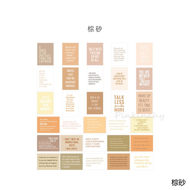 Ihanat englanninkieliset muistiinpanot bullet journal koristeelliset kirjoitettavat paperitarrat scrapbooking-tarrat päiväkirja paperitavarat albumitarrat: 4
