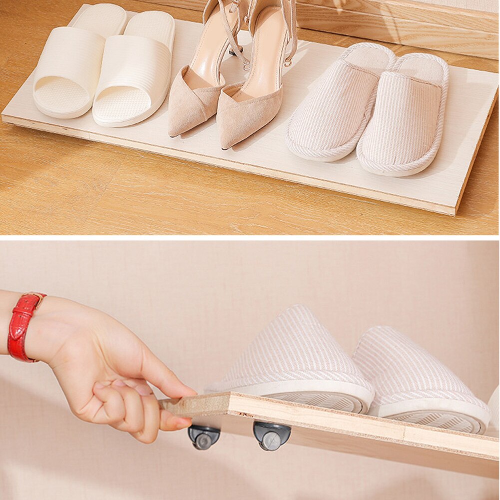 Møbelhjul hjul opbevaringsboks remskive rullehjul faste hjul klæbemiddel til affaldsopbevaringsboks kramme-tilbud