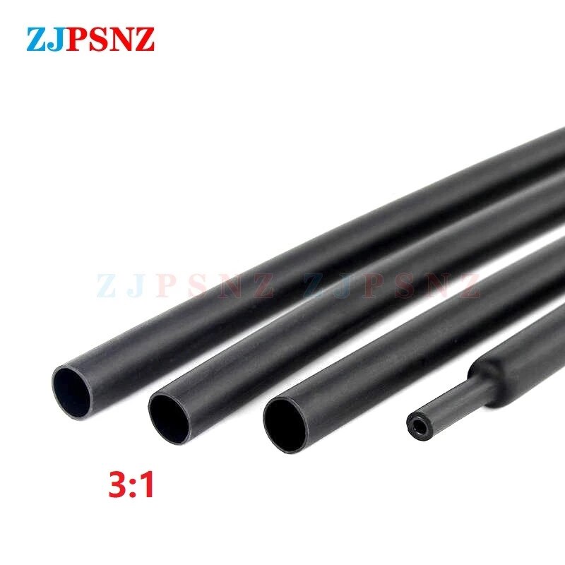 3:1 Heat Shrink Tube With Glue Dual Wall Tubing Diameter 1.6/2.4/3.2/4.8/6.4/7.9/9.5/12.7/15.4/30/40/60/90/120MM Motorcycle Car
