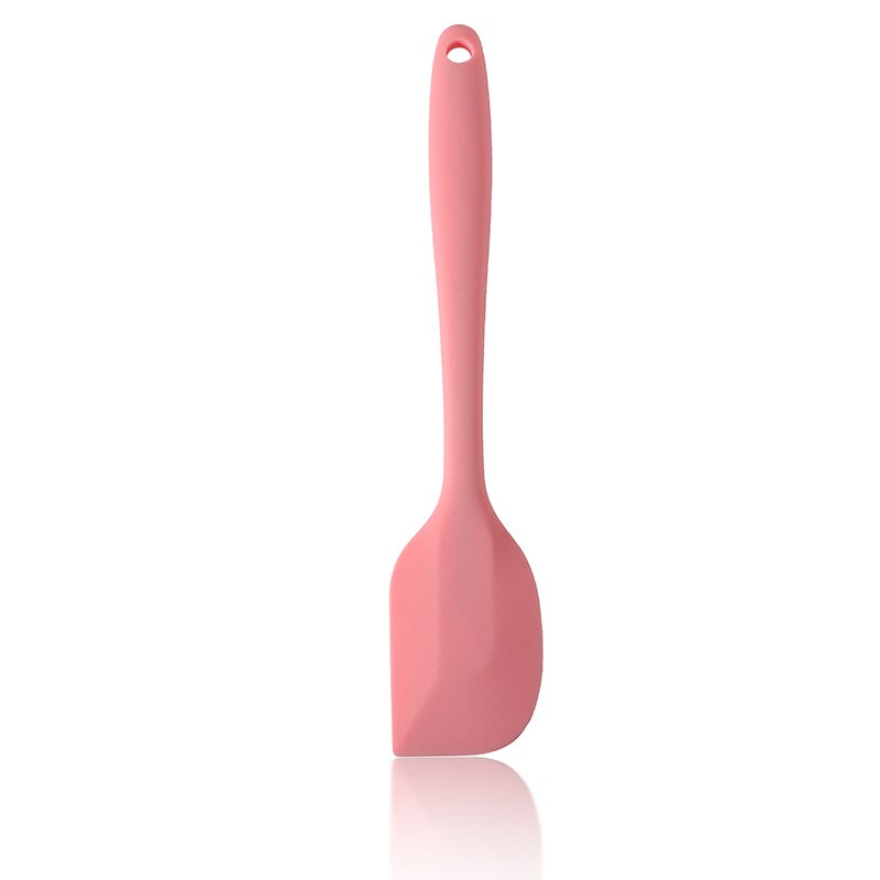 Teshom Siliconen Spatel, Bakken Schraper Voor Taart Decoreren, 10.6Inch Big Size Bakken Tools: pink