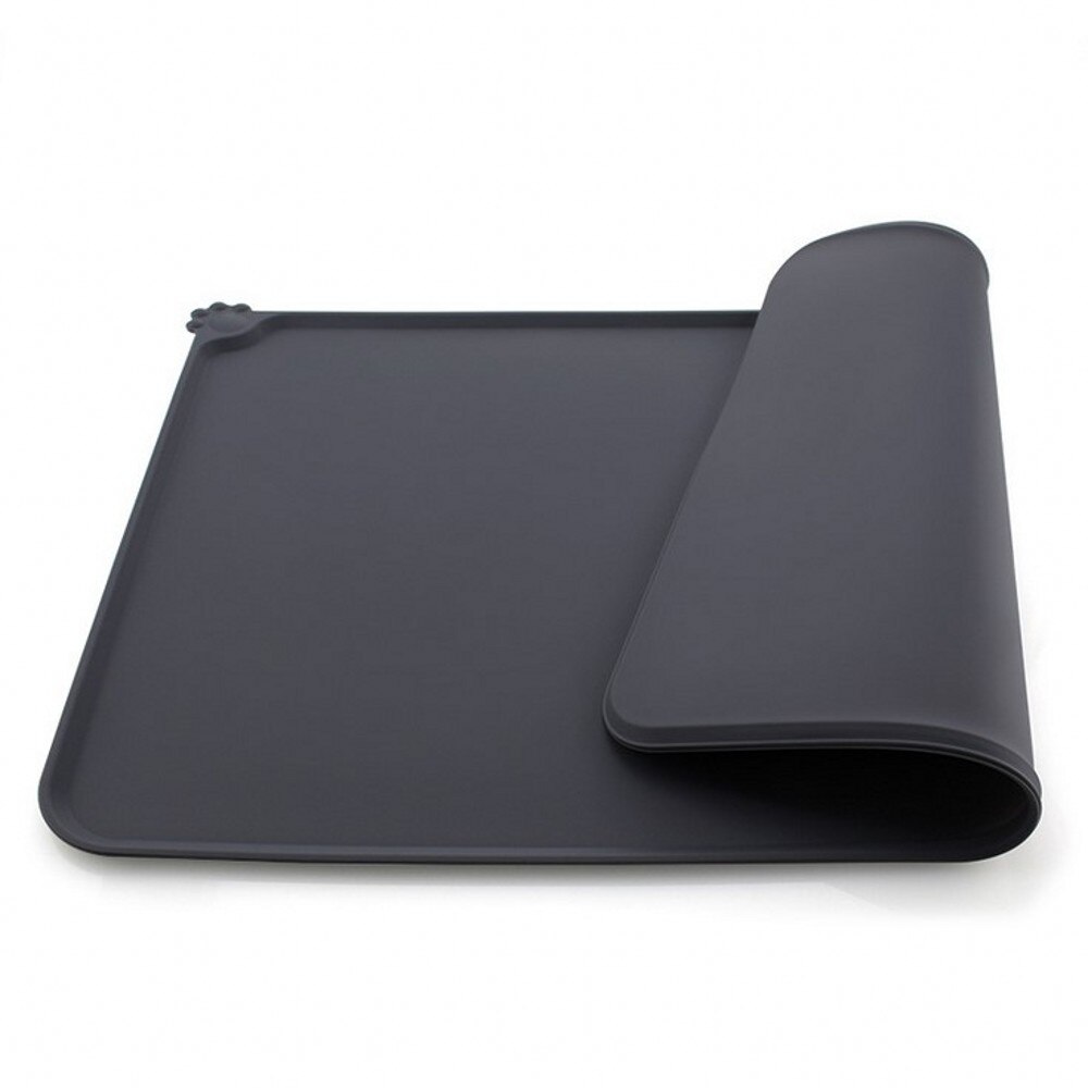 Waterdichte huisdiermat, siliconen honden- en kattenvoermat, drinkmat voor voerbak, placemat voor puppy's, stevige kleine middelgrote en grote hondenvoermat