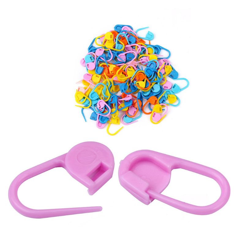 20/50/100pcs Mix Color Plastic Resin Small Clip Lo... – Vicedeal