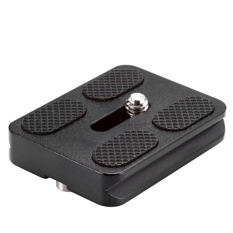 Black Metal PU-50 Universal Quick Release Plate Fits for Tripod Ballhead