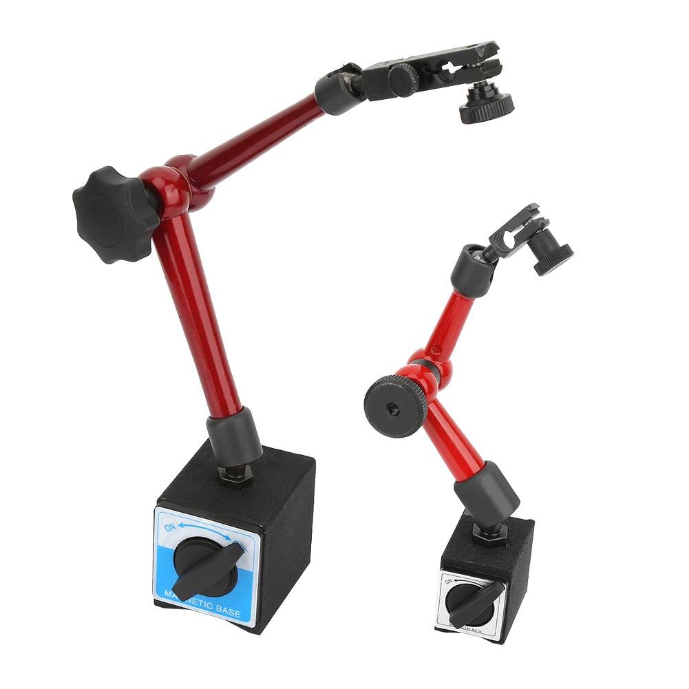 Mechanical Flexible Strong Magnetic Gauge Dial Indicator Stand Base Holder with Lever Dial Test Indicator Gauge Large Vientiane