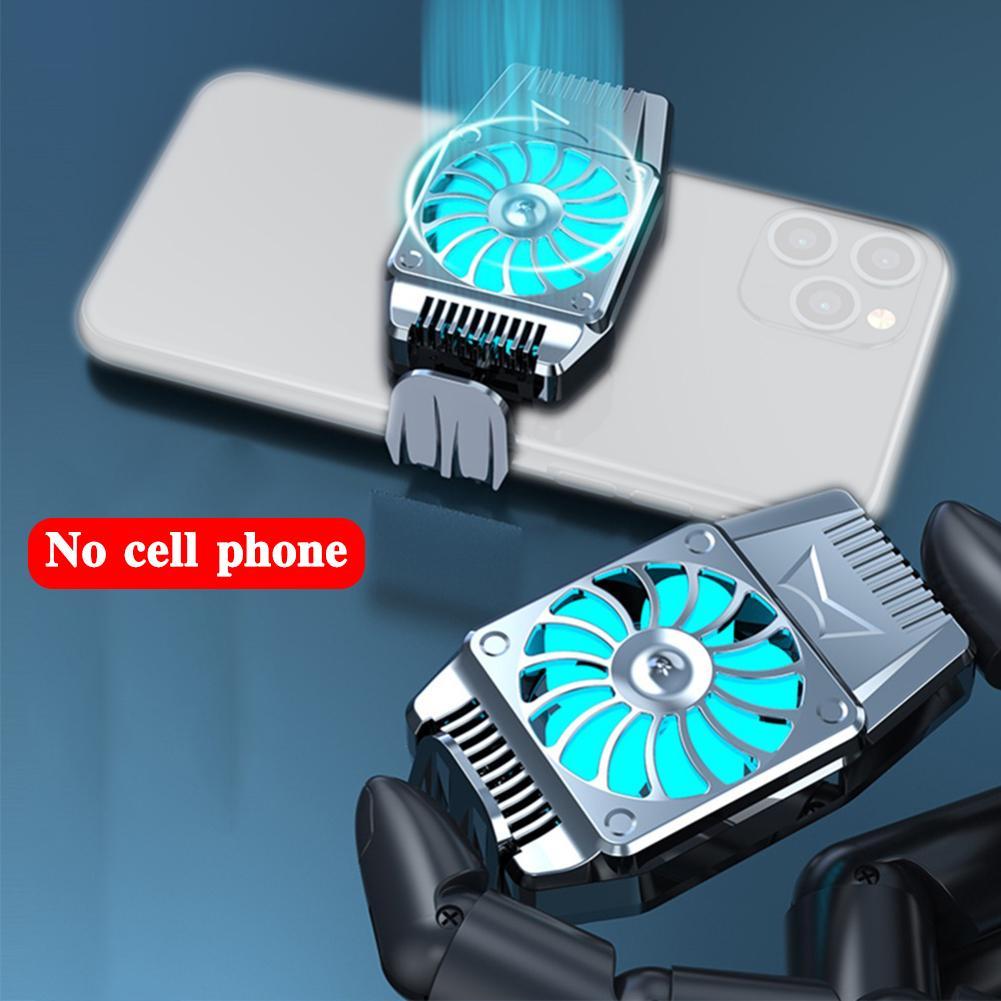 Universal Mini Mobile Phone Cooling Fan Radiator Turbo For IPhone/Samsung/Xiaomi Cell Cool Game Hurricane Sink Phone Cooler X7Y7
