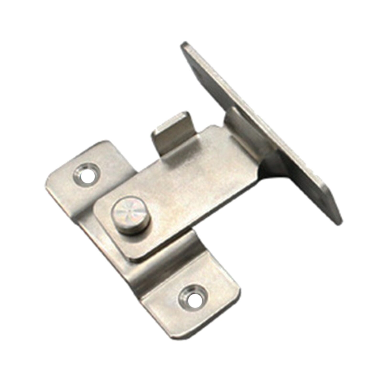 F #90 Grad Haspe Riegel Edelstahl Schiebetür Kette Schlösser Sicherheit Werkzeuge Hardware- Für Fenster Schrank Hotel Hause: Silber-