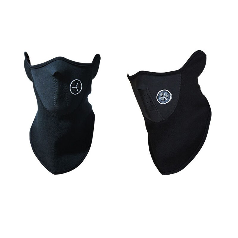 Bruticus motorsykkel halvansiktsmaske deksel fleece unisex ski snø moto sykling varm vinter halsbeskyttelse skjerf varm beskyttende maske: 3