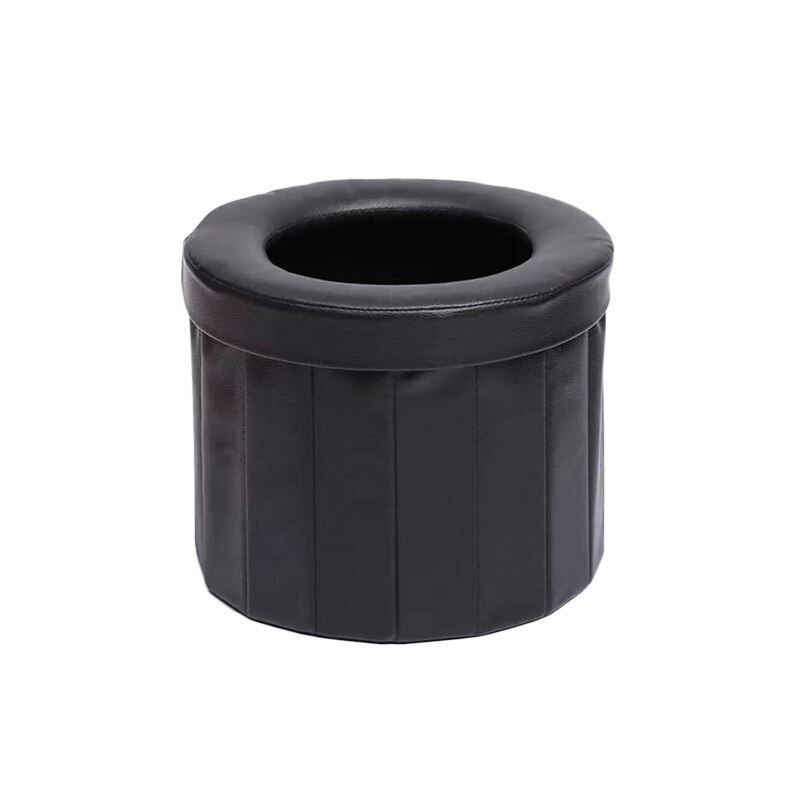 Portable Travel Folding Toilet Car Potty Toilet Vehicular Urinal Urinal Mobile Seat With Cover For Camping Hiking Long Trip: Small
