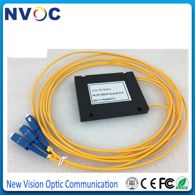 1x2 2mm,1M ABS Box LC/UPC FTTH Fiber Optic PLC Spl... – Grandado