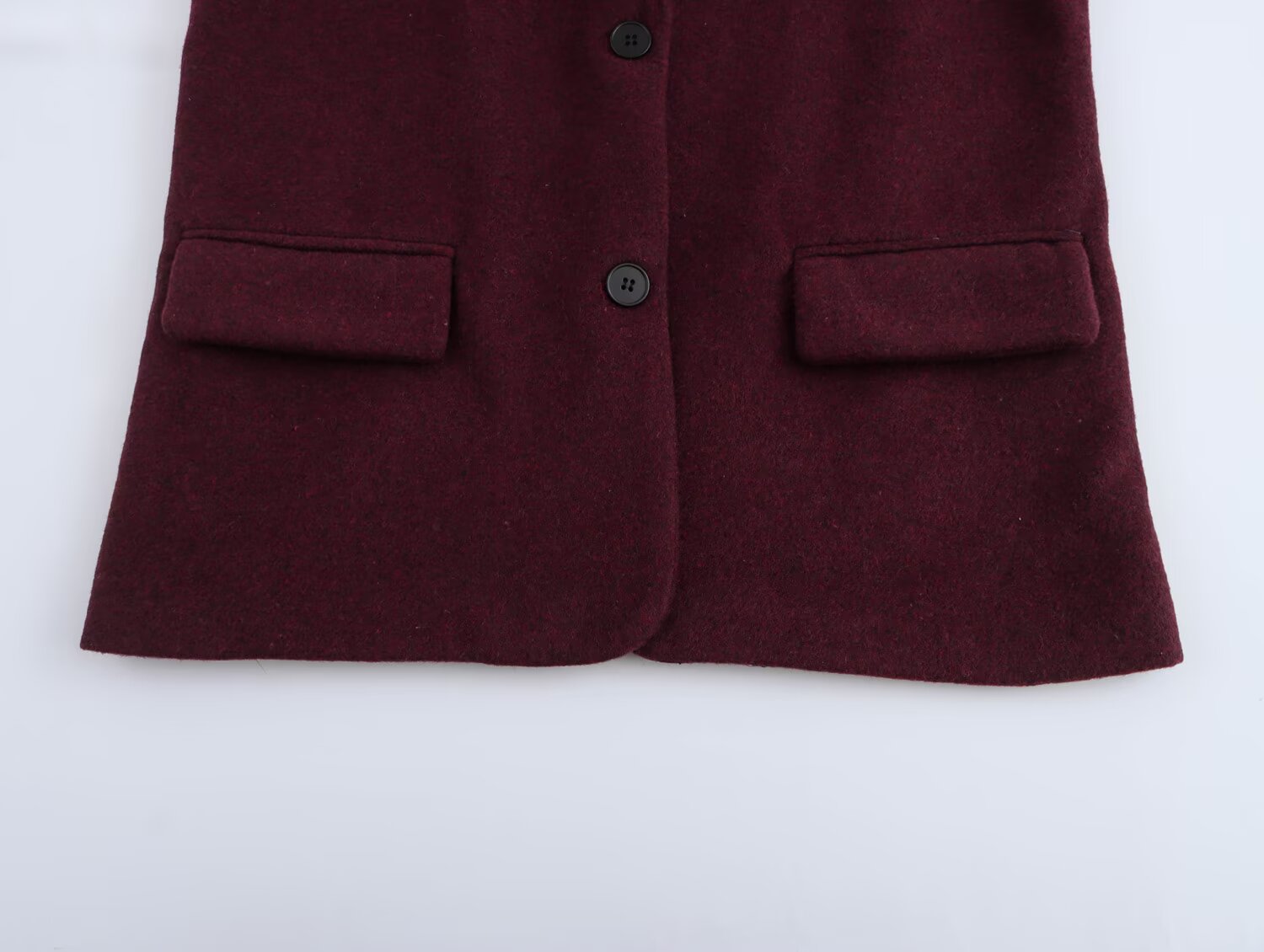 2025 Nuovi abiti da donna: cappotto monopetto con risvolto ampio e alla moda in stile europeo e americano