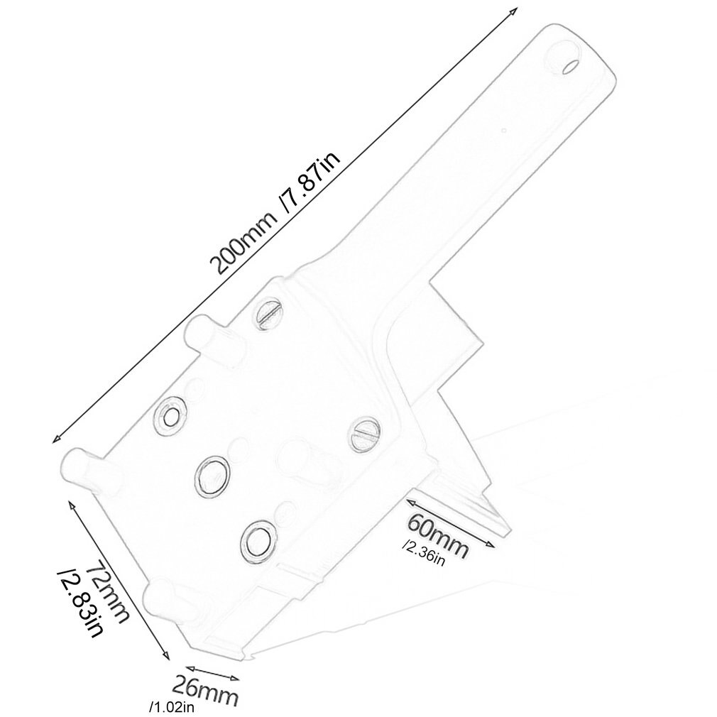Taladro de madera con agujero recto, localizador de guía, autocentrador perforador, sierra de pasador, Jig Set, herramientas para trabajar la madera
