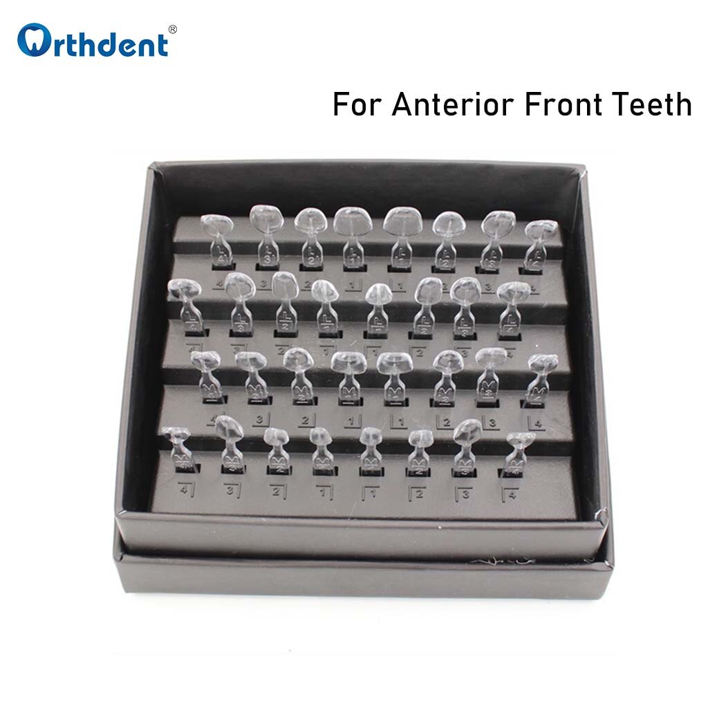 Dental Veneer Kit Light Cure Composite Resin Anterior Front Teeth Partner Mold Large Medium Autoclave Dentistry Accessories