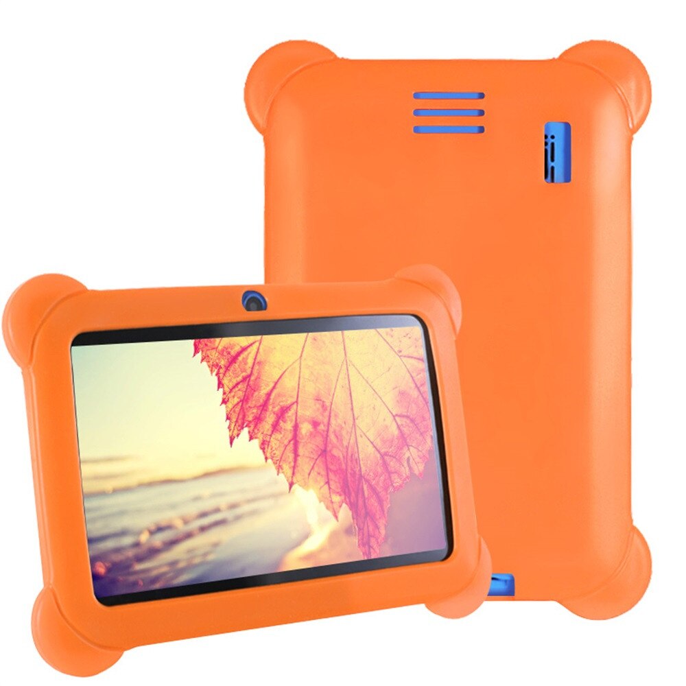 45# 7-inch Silicone Case Protective Cover For 7in Q88 Y88 Kids Tablet Protective Back Case Cover For 7 Inch Allwinner A33 A23