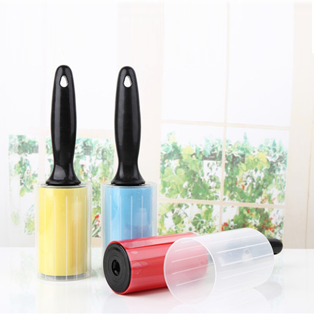 Herbruikbare Wasbare Lint Roller Bed Haar Borstel Kleverige Siliconen Dust Wiper Remover Kat Hond Kleding Tousle Remover