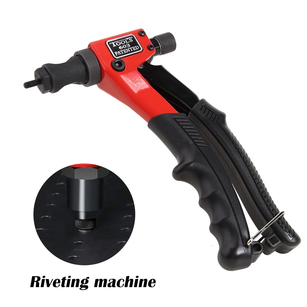Hand Automotive Processing Supply M3 M4 M5 M6 Manual Riveter Gun Hand Rivet Kit Rivet Nut Setting Tool Nut Setter