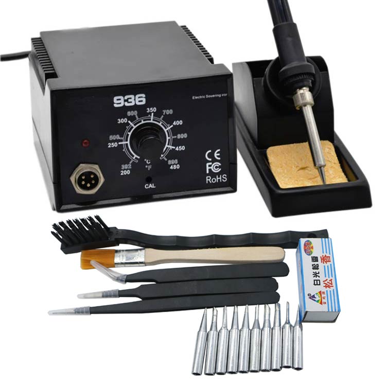 Big power 600W Soldering Station Electric Solder Iron 936 LED Digital Solder Iron 937 Better Than for 936: Red