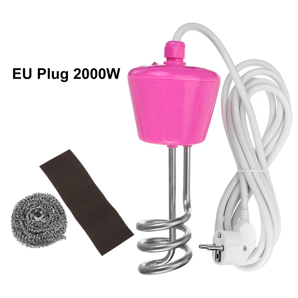 3000W 300cm Electric Immersion Water Heater Element Boiler Portable Water Heating rods Inflatable Swimming Pool Heater: 2000W EU Plug