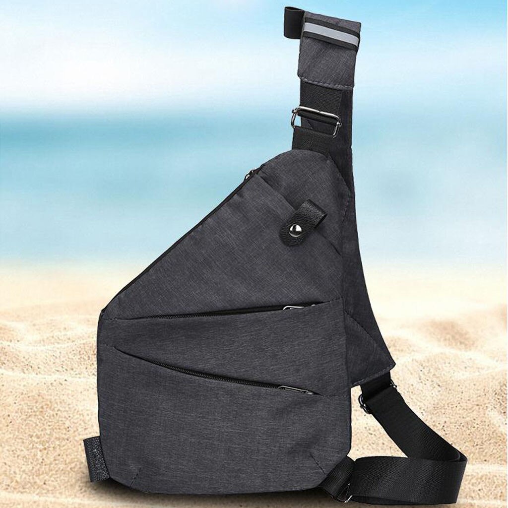 Men Brand Travel Business Bag Burglarproof Shoulder Bag Holster Theft Security Strap Digital Storage Chest Bags Bolsas #YJ