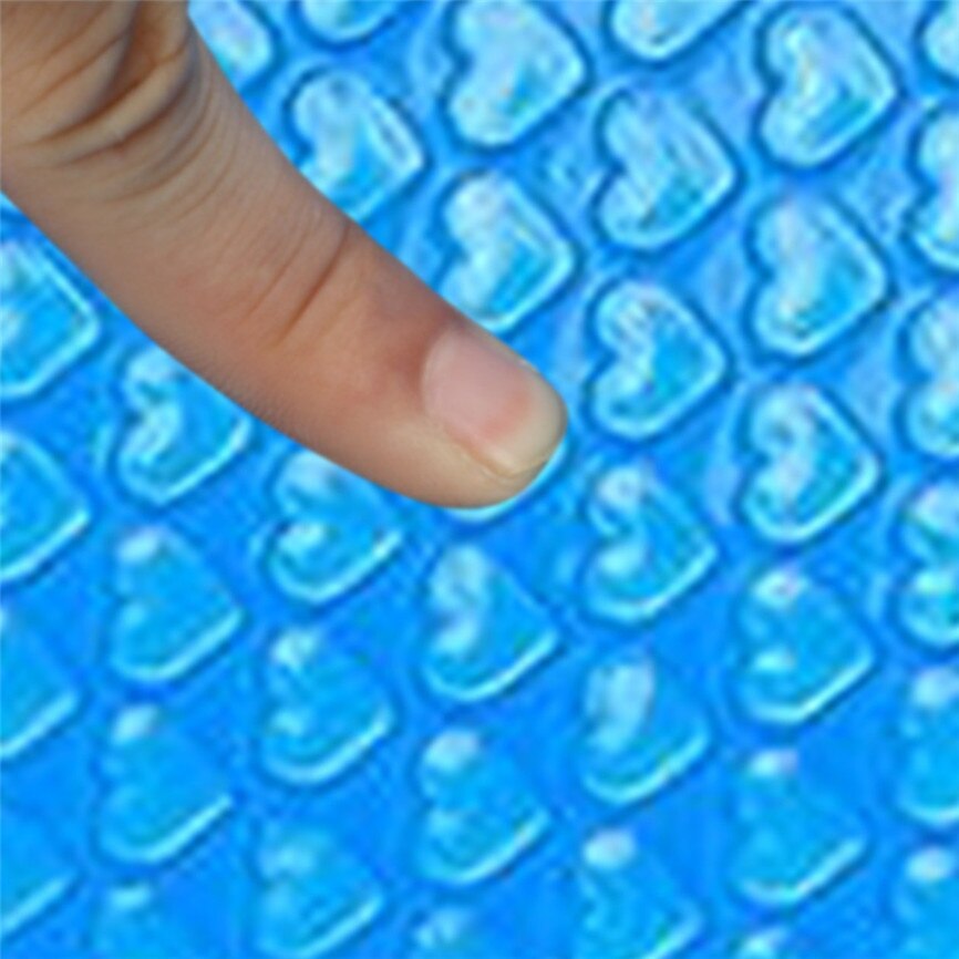 Round Pool Cover Protector 12ft Foot Above Ground Blue Protection Swimming Pool 12ft Pool Cover 365X365CM