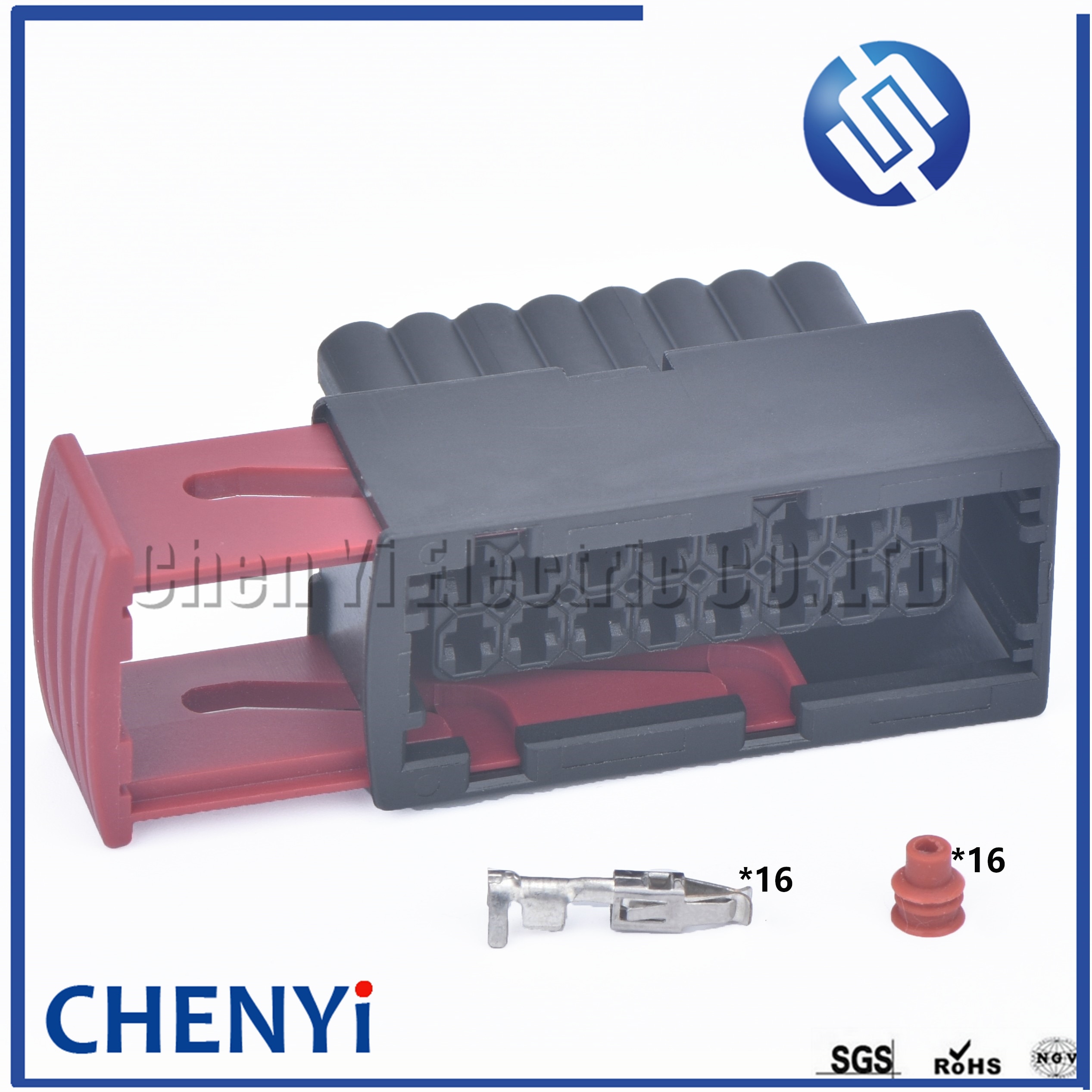 16 pin TE AMP Tyco waterproof plug ECU replacement connector adapter female electrical wire connectors 1-967242-1 1-965427-1