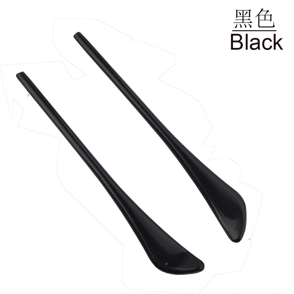 10 par (20 st) pvc halkskydd plast skalspetsar för metall tempel glasögon glasögon tempel tips glasögon skalm