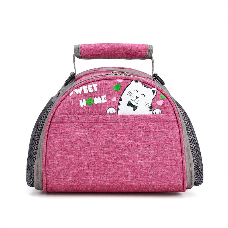Grensoverschrijdende Luiertas Kleine Nummer Lichtgewicht Hand Rugzak Lunch Tas Moedermelk Moedermelk Opslag Versheid In: Pink Color