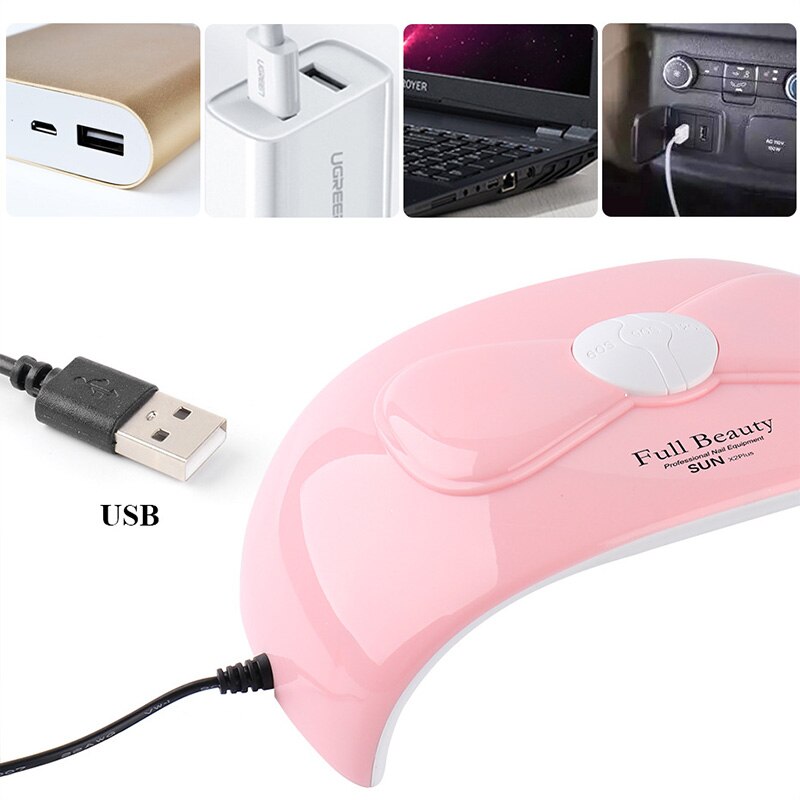 54w negler uv lampe gel polish tørketrommel gel lakk herding lys pedikyr manikyr spiker led lampe