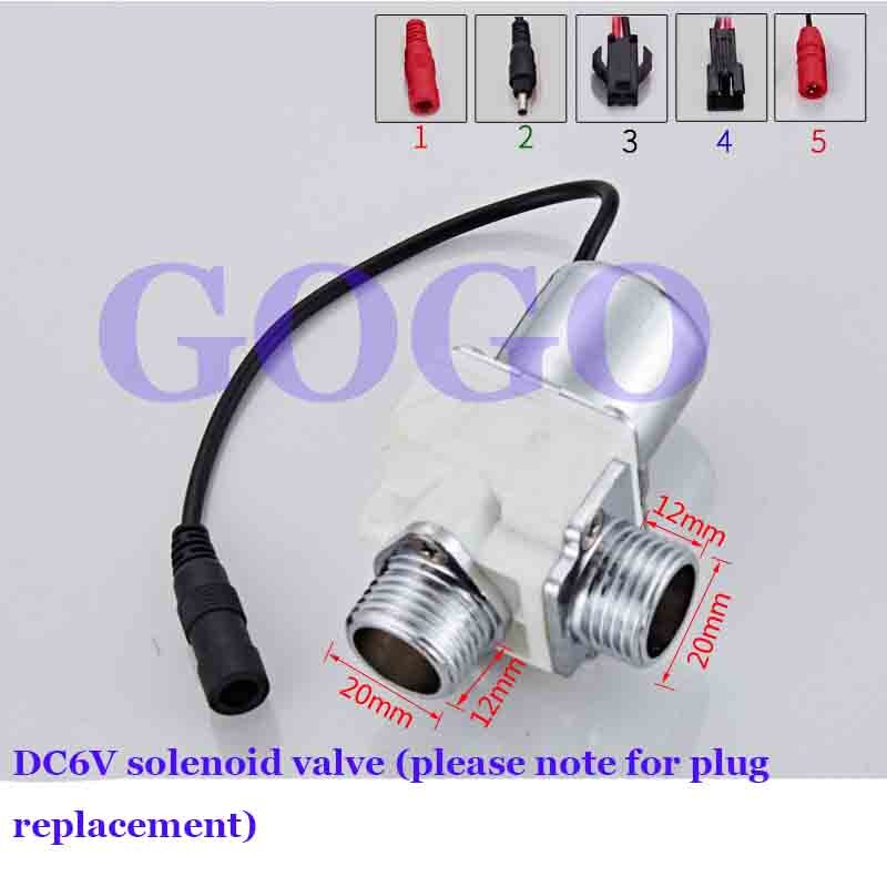 6V concealed urinal sensor, flush valve, faucet solenoid valve, urinal, urinal flusher accessories: 14