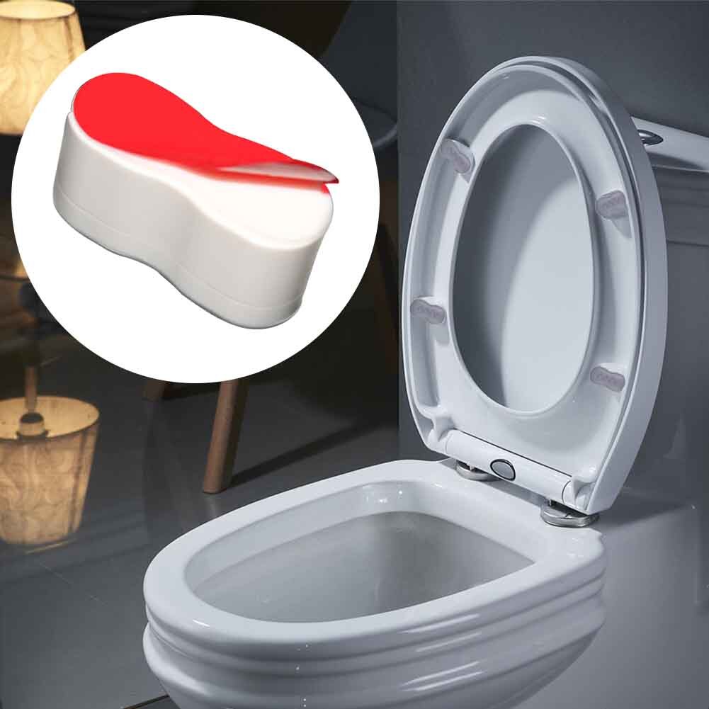 4 Paar/set Vervanging Onderdelen Bumpers Buffering Badkamer Pads Sterke Lijm Toiletbril Buffers Reparatie Eenvoudig Installeren Universele