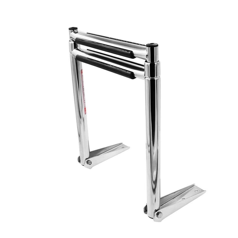 Boat Ladder Stainless Steel Telescoping 2 Step Ladder For Boat Swim Platform Marine Accessories