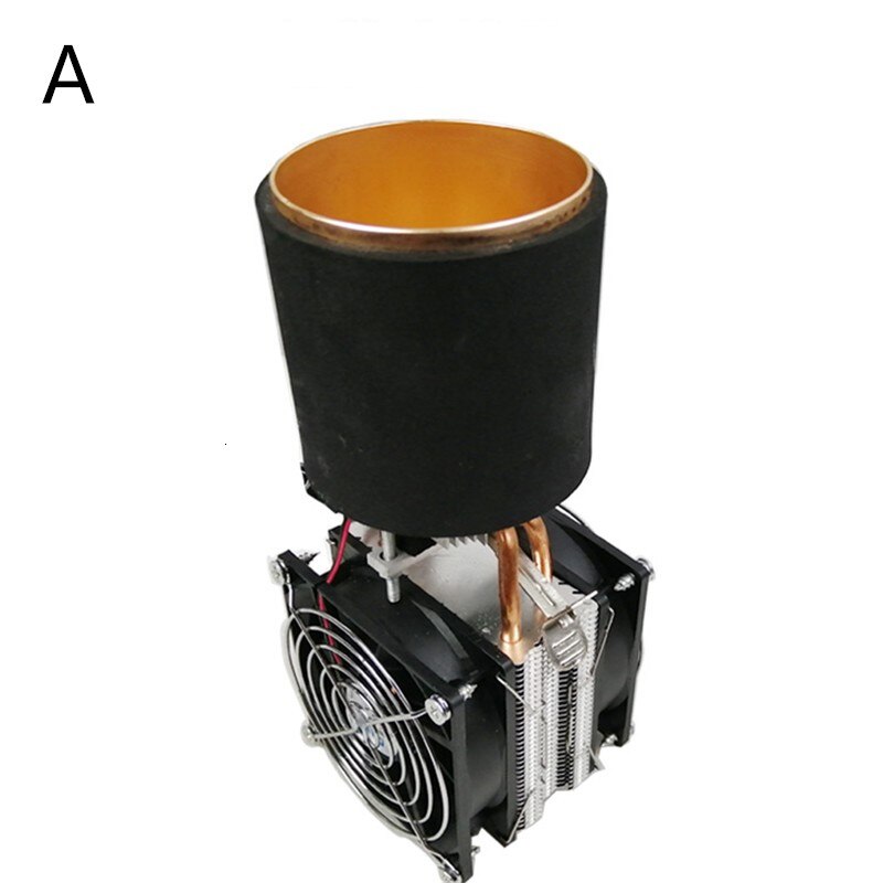 Semiconductor Refrigerator DIY Beverage Refrigeration Cup Ice Machine Quick Cooling Frosting Kit Small Cooling System: A