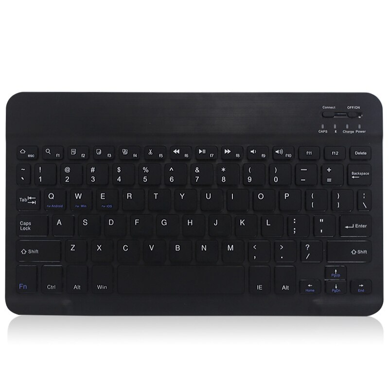 7.9&quot; Backlit Rechargeable Wreless Keyboard for iPad Mini/iPad Air/iPad 9.7/iPad Pro for Other iOS Android Windows table Device: 7.9 Black