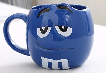 Kubki robić kawy o dużej pojemności kubki na mleko na herbatę śniadaniową: Niebieski