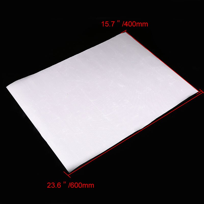 WCIC hoja de teflón reutilizable resistente al horno estera parrilla Liner papel a prueba de aceite hornear horno herramienta antiadherente para barbacoa: White 40 X 60