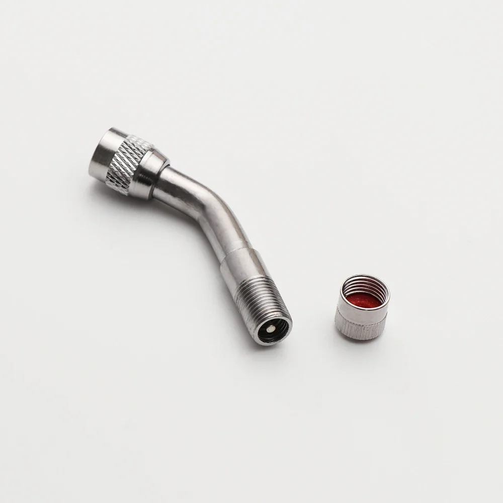 Valves de pneus à Air à 45/90/135 degrés pour camion, moto, accessoires de cyclisme, adaptateur, buse de gonflage, rallonge, coude, 1 pièce