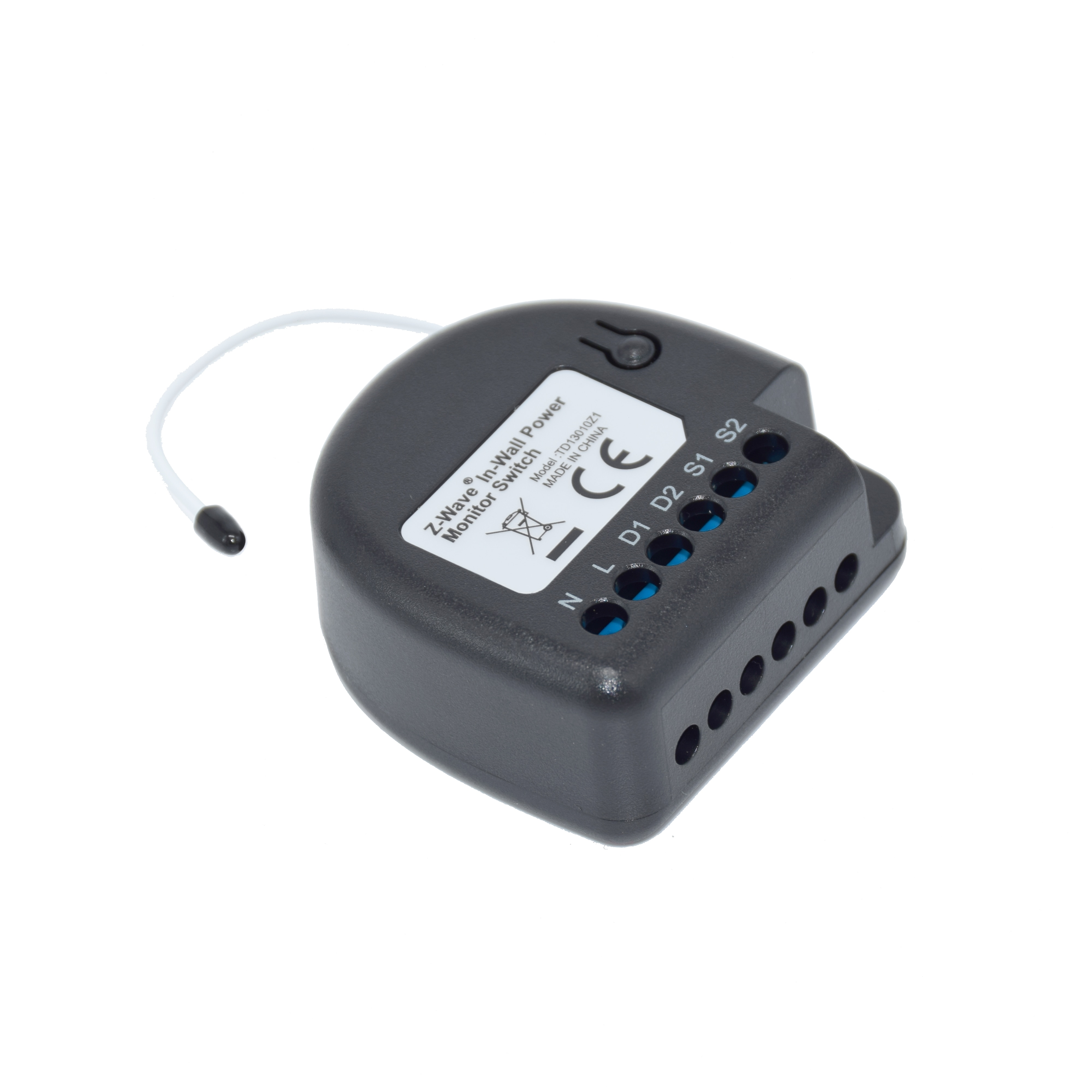 Z-wave plus In-wall power monitor switch zero crossing dual Relay module Two dry relay Switch with energy meter function