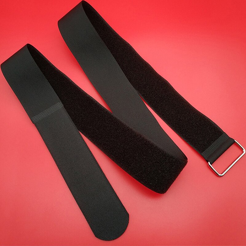 100*5 cm Nylon Cargo Bandjes Klittenband Ratelriem Bagagehouder Sluiting Voor Motor Fiets Outdoor Camping tassen: Rood