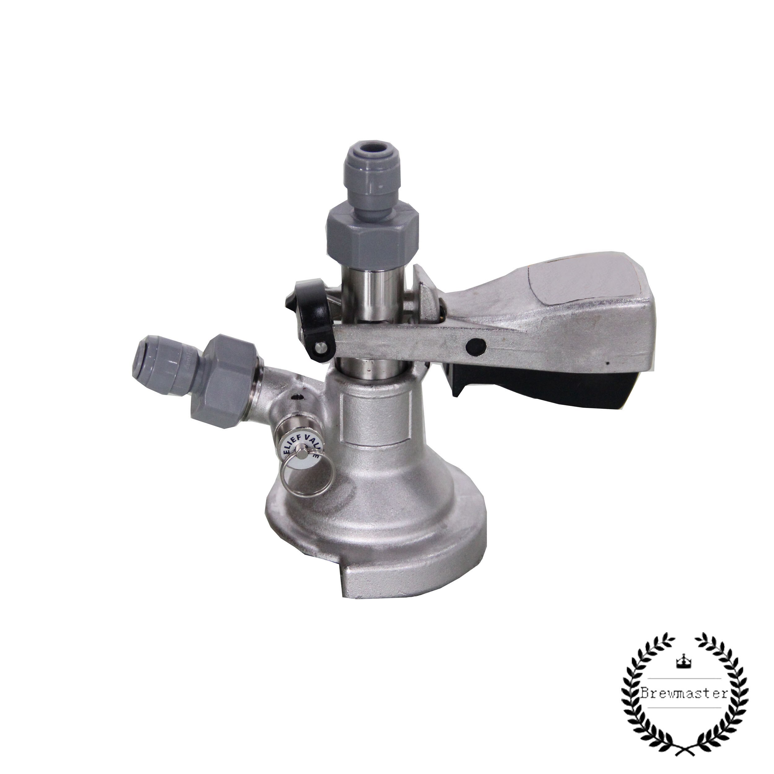 AType Keg Coupler S.S (with Pressure Relief Valve... Grandado