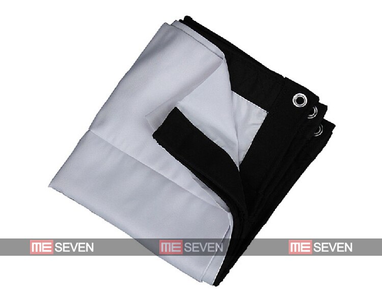 Pantalla de proyección de lona hd de 120 pulgadas y 4:3 pulgadas de gran tamaño para películas al aire libre