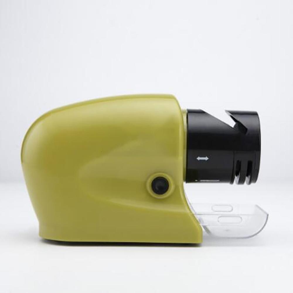 Electric Knife Sharpener Multifunctional Cordless Motorized Knife Blade-Motorized Knife Blade Sharpener Stone Sharpening Tool