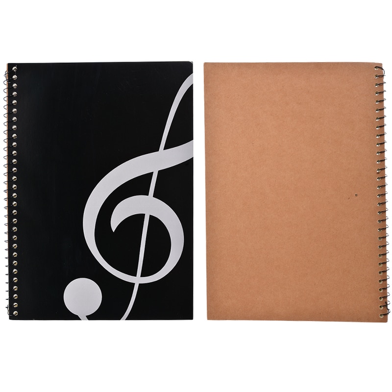 100 Pages 50 Sheet 4A Five Line Spectrum Staves Exercise Book Music Sheet Notebook Piano Keyboard Accessories