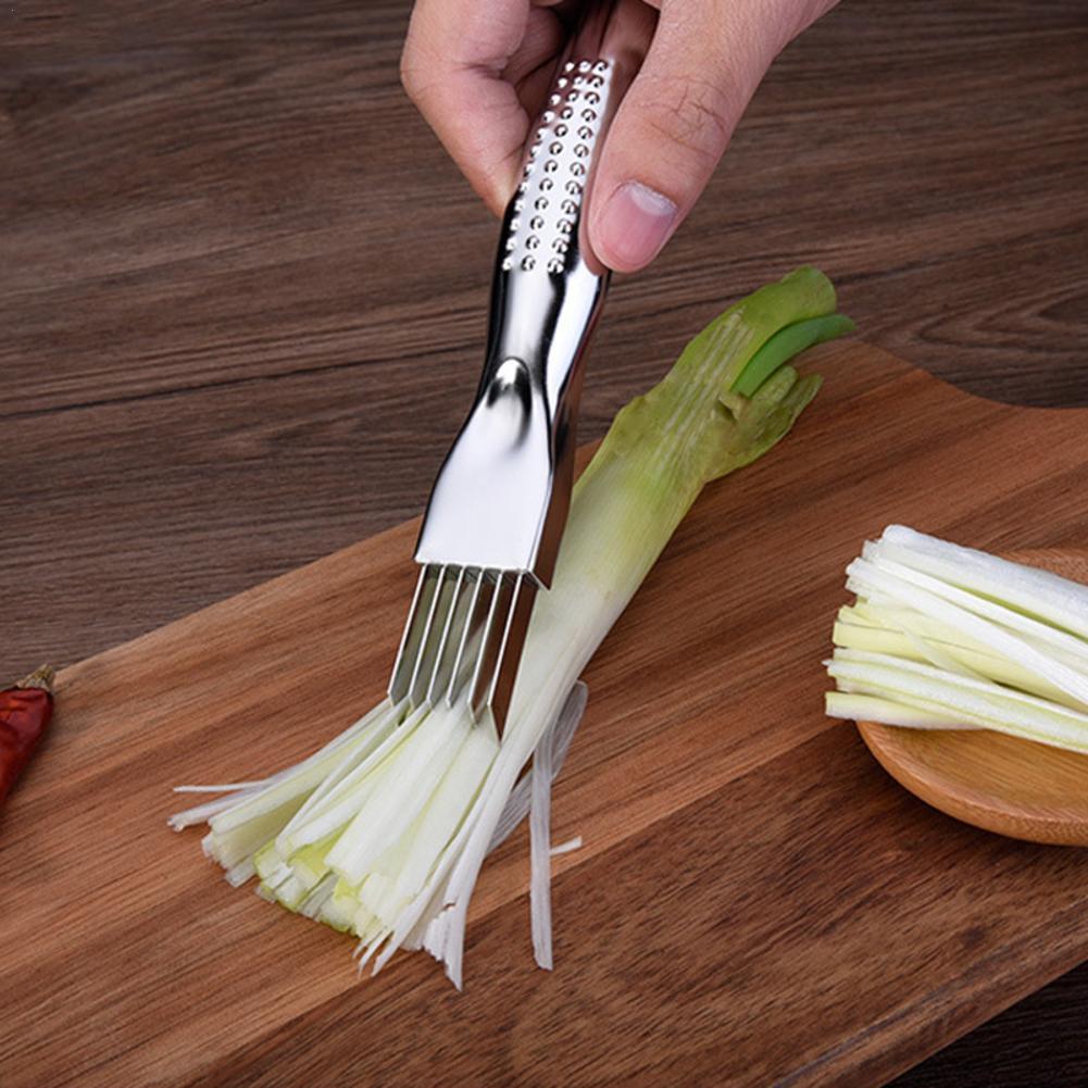 Shred Silk The Knife Multi-function Vegetable Green Onion Cutter Shredder Cutter Knife Mini Gadgets Kitchen Speedy Chopper