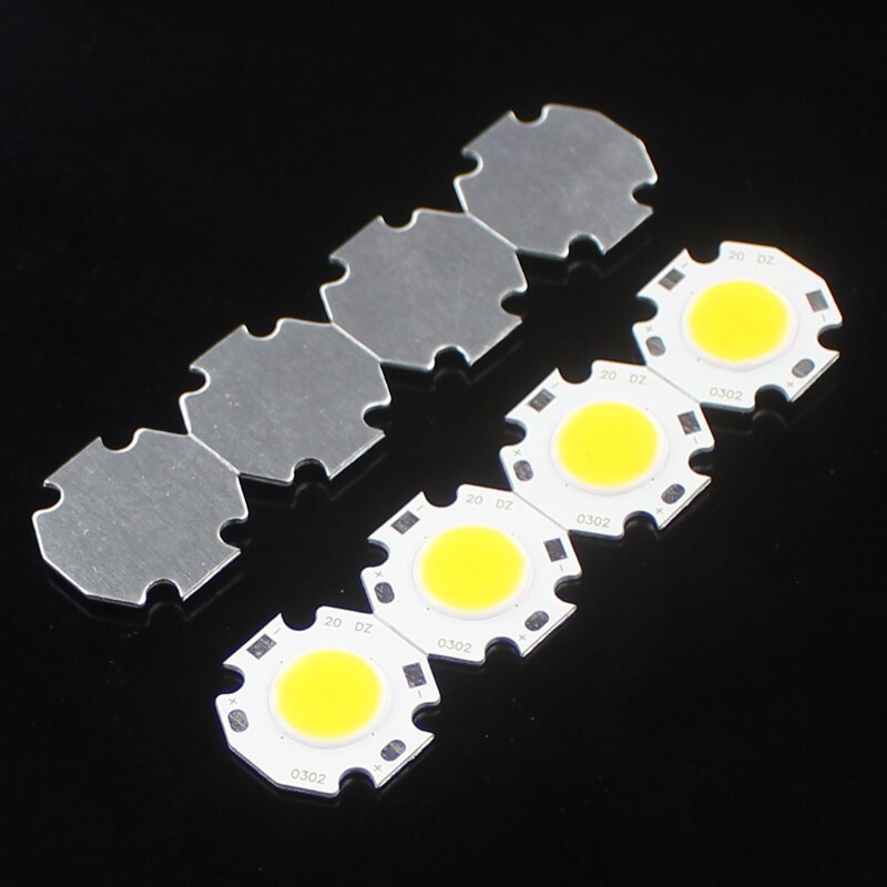 10x3 w 5 w 7 w cob redonda led fonte de luz chip a bordo da lâmpada quente branco frio natural integrado circular cob