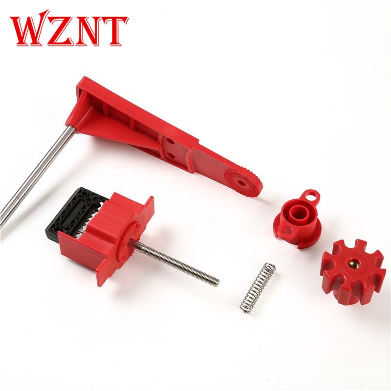 Large universal valve lockout with blocking arm,Single Stop arm All purpose Ball Valve Lock