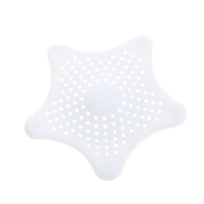 Kitchen Sink Strainer Silicone Drain Stopper Star Shaped Drain Cover Shower Drain Covers Kitchen Sink Accessories Gadgets &: A4