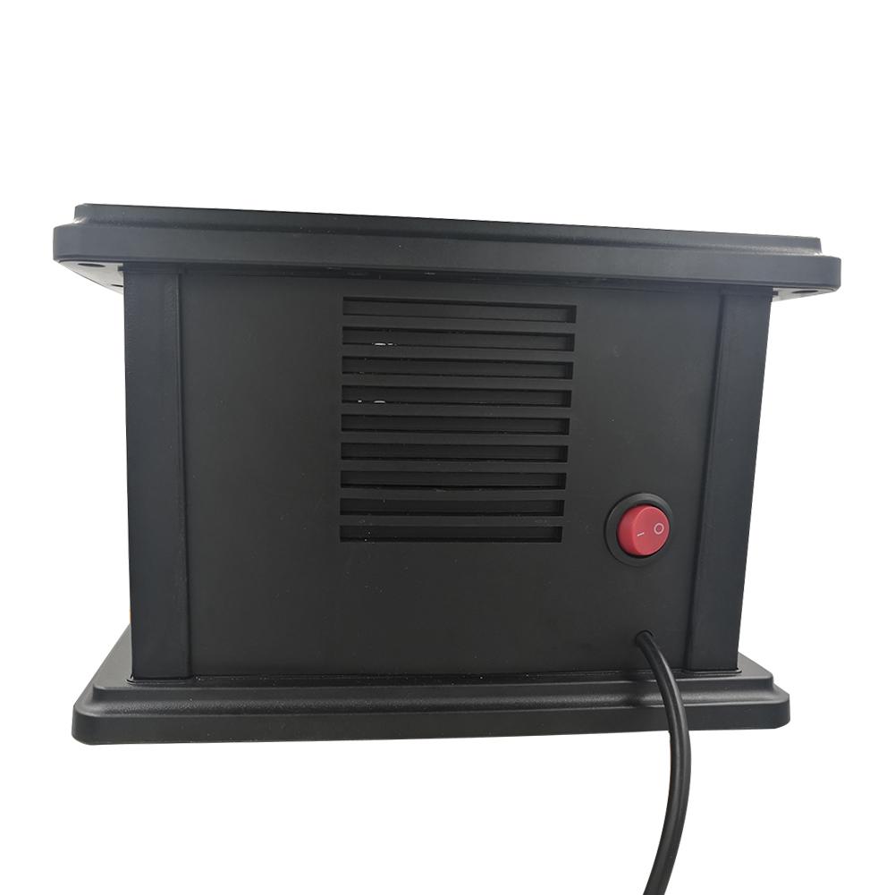 Mini Electric Fireplace Stove Heater Portable Tabletop Indoor Space Remote Control Heater Winter Warmer 1000W EU Plug